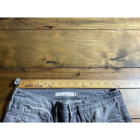 Athleta Jeans Womens Size 6 Stretch Gray 5-Pocket Skinny Fit - Picture 8 of 10